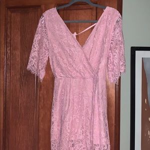 Francesca’s pink romper
